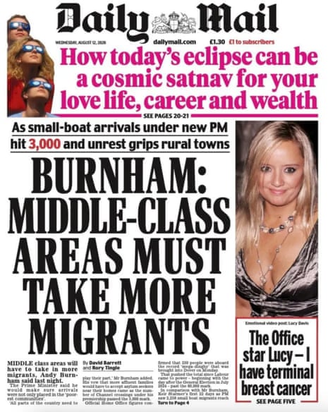 Mail splash