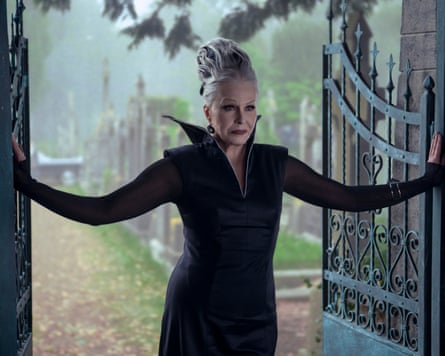 Joanna Lumley as Grandmama in Wednesday.