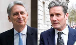 Philip Hammond and Keir Starmer.