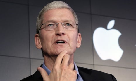 The Apple chief executive, Tim Cook