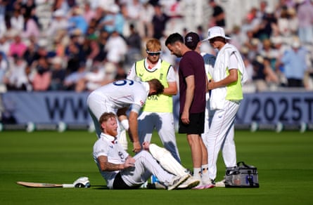 England’s Ben Stokes receives curen precocious connected time one