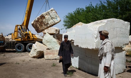 Afghan Government Money Reaching Taliban Through Marble Trade Natural Resources And Development The Guardian