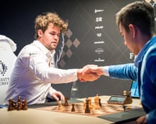 Hans Niemann denies using vibrating anal beads to cheat against Magnus Carlsen video | Chess | The Guardian Hans Niemann denies using vibrating anal beads to cheat against Magnus Carlsen video | Chess | The Guardian