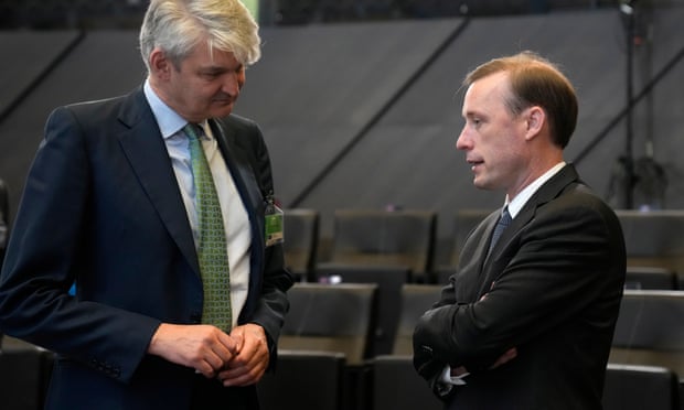 Sir Stephen Lovegrove meeting with US counterpart Jake Sullivan