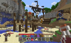 Minecraft Mini Games Coming To Xbox Playstation And Wii U In June Games The Guardian