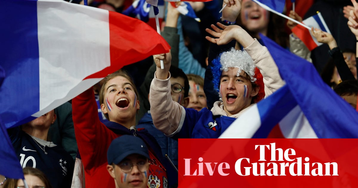 France v Netherlands, Sweden v Belgium: Euro 2024 qualifying – live