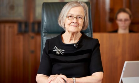Lady Hale's second spider brooch.