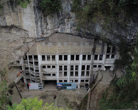 Thrilling … the Third Front factory, which made artillery fuses, was hidden in a cave complex in Hunan.