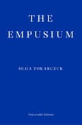 THE EMPUSIUM book jacket by Olga Tokarczuk]