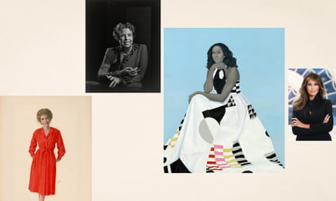 First among equals … the National Portrait Gallery’s exhibition celebrates the changing face of the role of first lady.