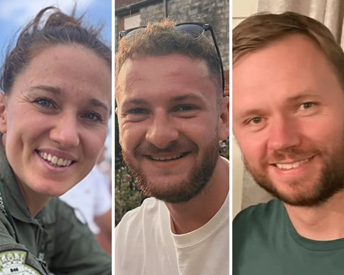 Britain’s only female naval commando among victims of Devon helicopter crash