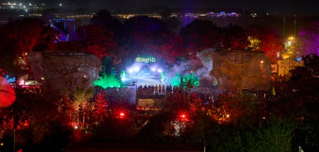 Shangri La at night
