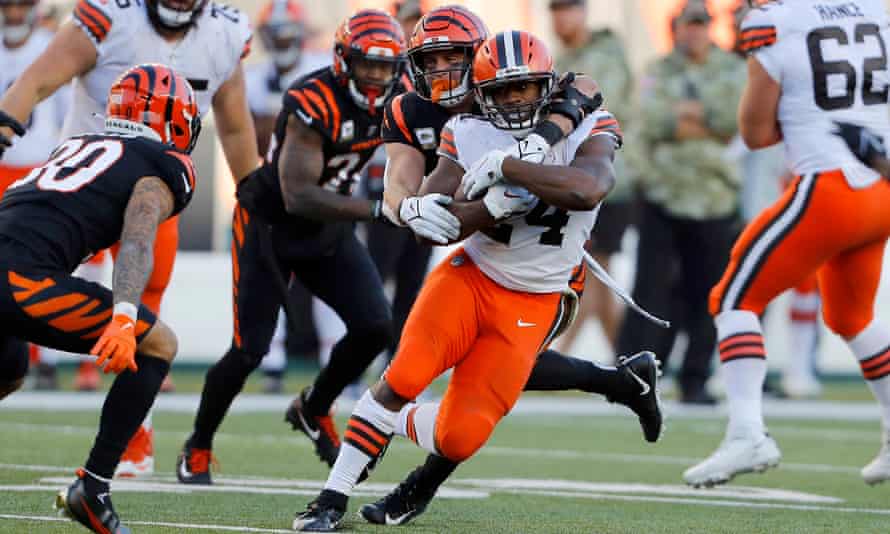 Nick Chubb and the Cleveland Browns were clicking on Sunday