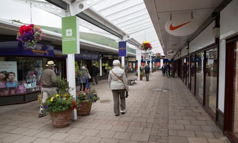 The Festival Park shopping centre in Ebbw Vale