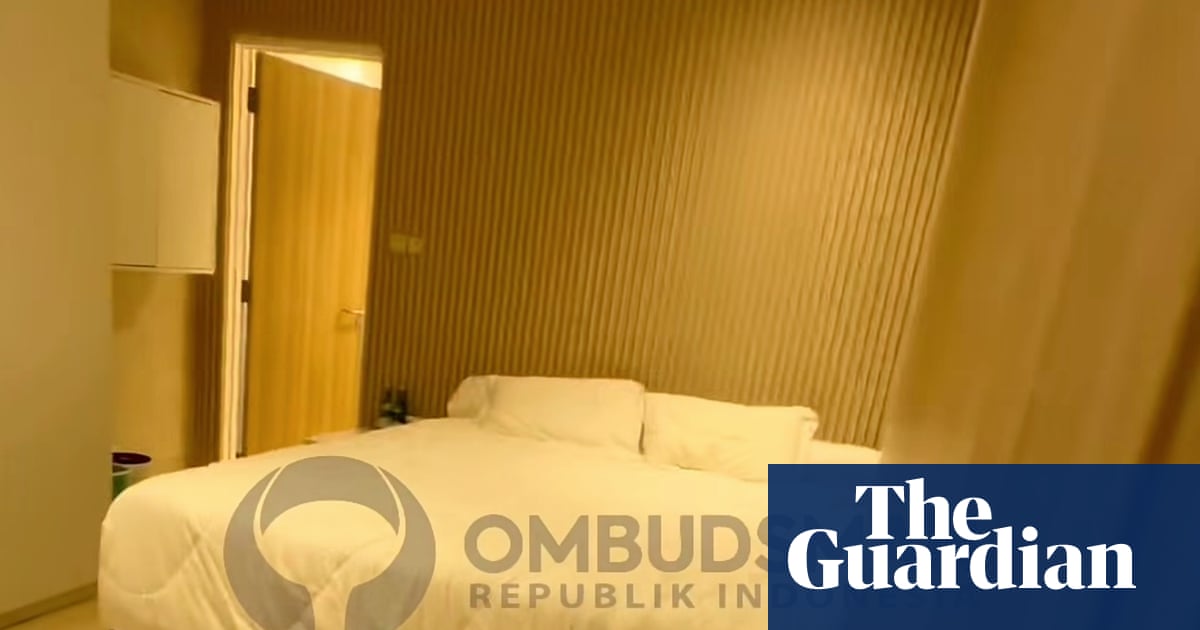 Double beds, aircon and big-screen TVs: Indonesia suspends officials over luxury prison cells