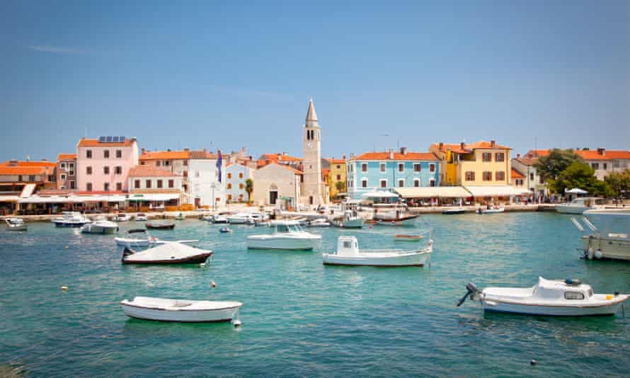 Fažana harbour.