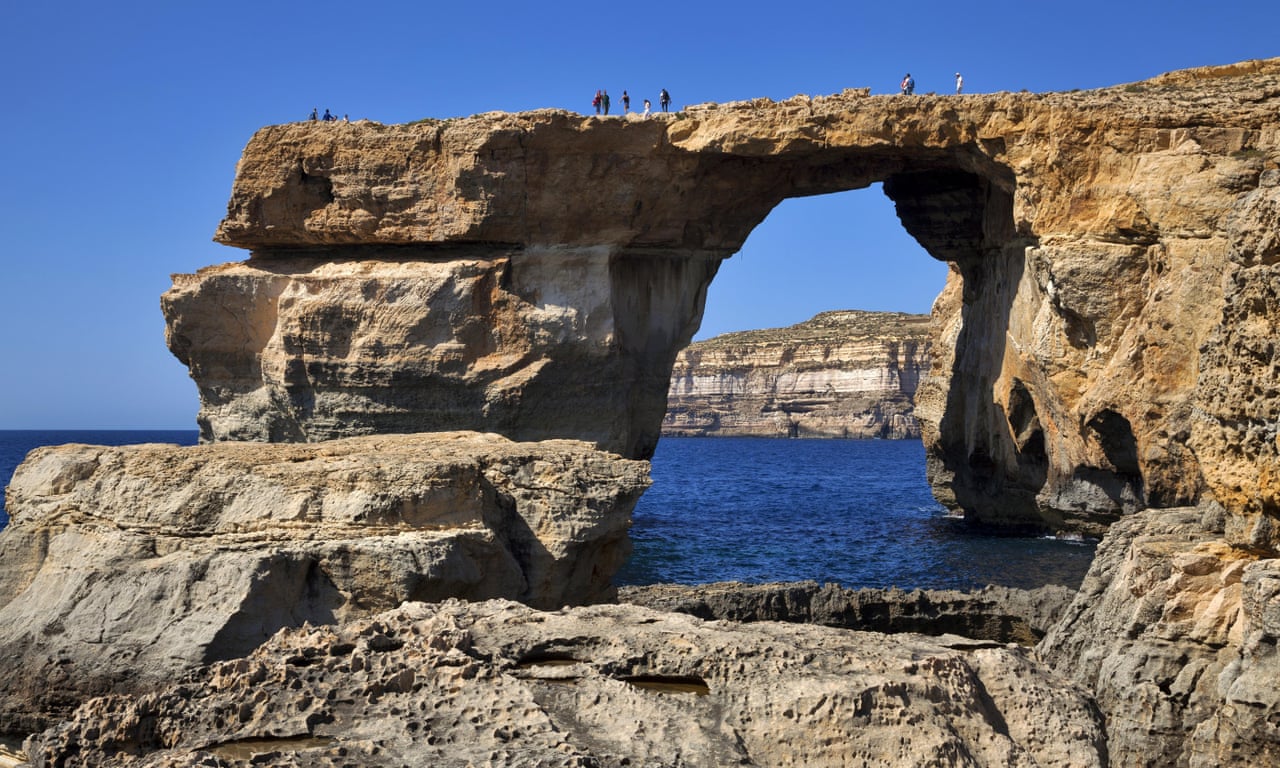 Malta S Azure Window Collapses After Heavy Storm Video World News The Guardian Malta S Azure Window Collapses After Heavy Storm Video World News The Guardian