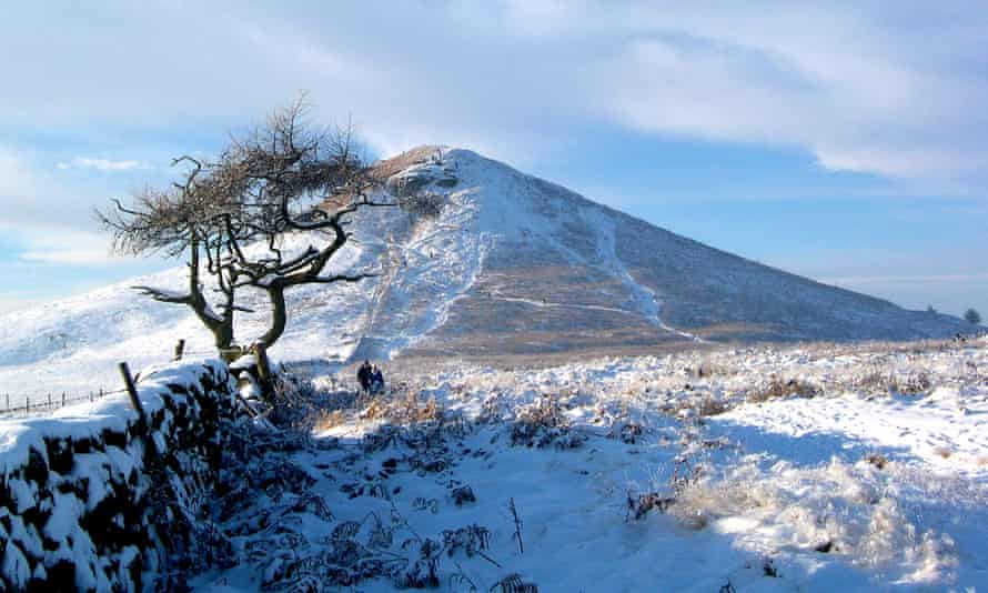 Roseberry Topping in North Yorkshire taken on a snowy winter’s day