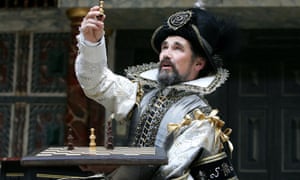 Mark Rylance as Prospero in The Tempest at Shakespeare’s Globe.