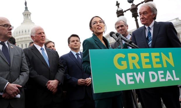 ‘Most Democratic voters recognize, intuitively, that climate change is an existential threat and support a Green New Deal. Indeed, so does half of the American electorate.’