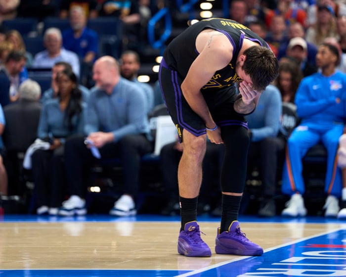 Luka Dončić will miss rest of Lakers’ regular season with hamstring strain