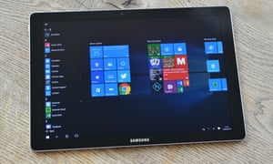 Samsung TabPro S running Windows 10