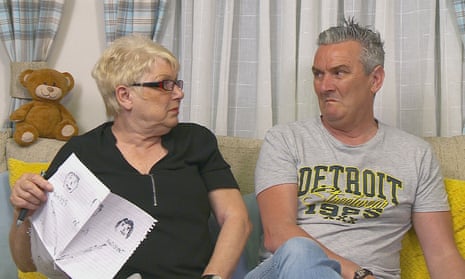 Jenny and Lee on Gogglebox: 10 Year Anniversary Special. 