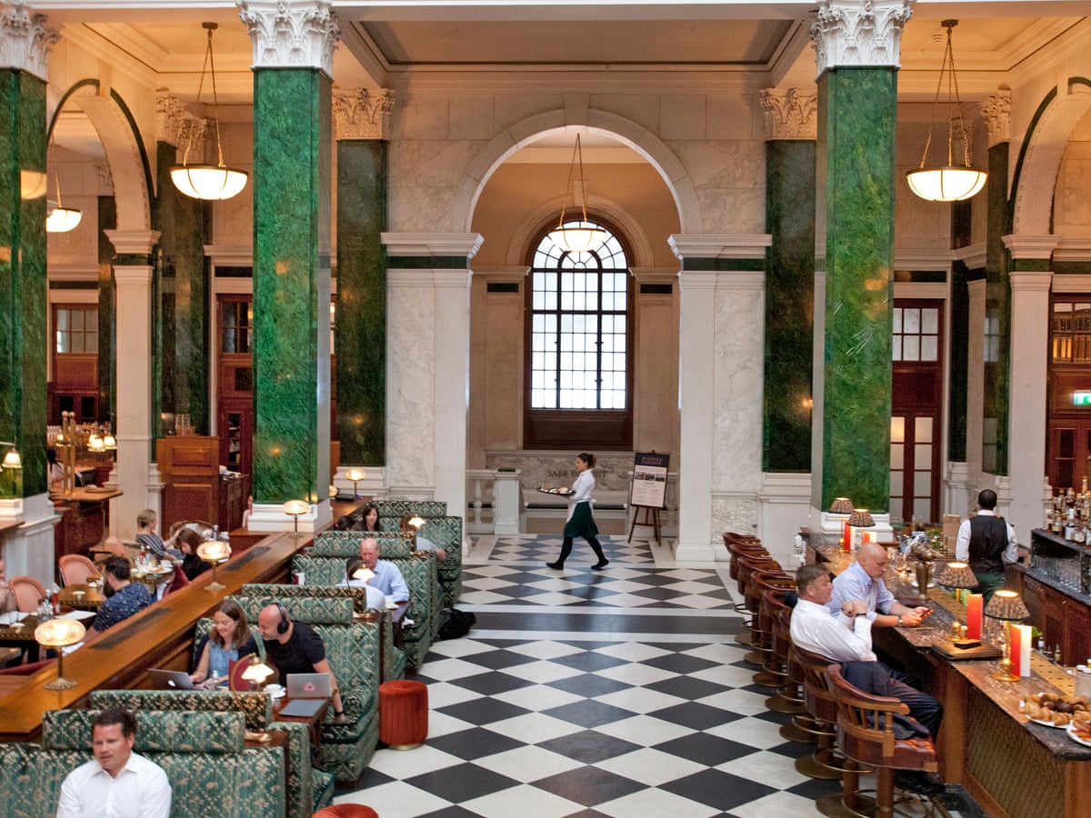 The Ned, London EC2: 'It's Harrods food hall crossed with Vegas' – restaurant review | Restaurants | The Guardian