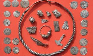 Part of the hoard linked to Bluetooth, the Danish king who reigned from around AD958 to 986. 