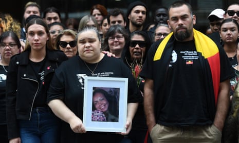 Family and friends of Tanya Day outside the coroner’s court in Melbourne last September
