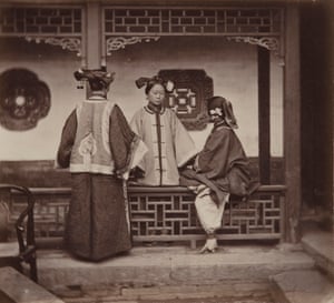 Portrait of Three Women in Beijing. c. 1868The 19th Century Rare Book &amp; Photograph Shop offers masterworks of early photography from the daguerreotype era through the 20th century. The gallery will be presenting rare and important 19th-century photographs of China, including some of the earliest photographs made by Chinese photographers and some of the first photographic portraits of Chinese women. 