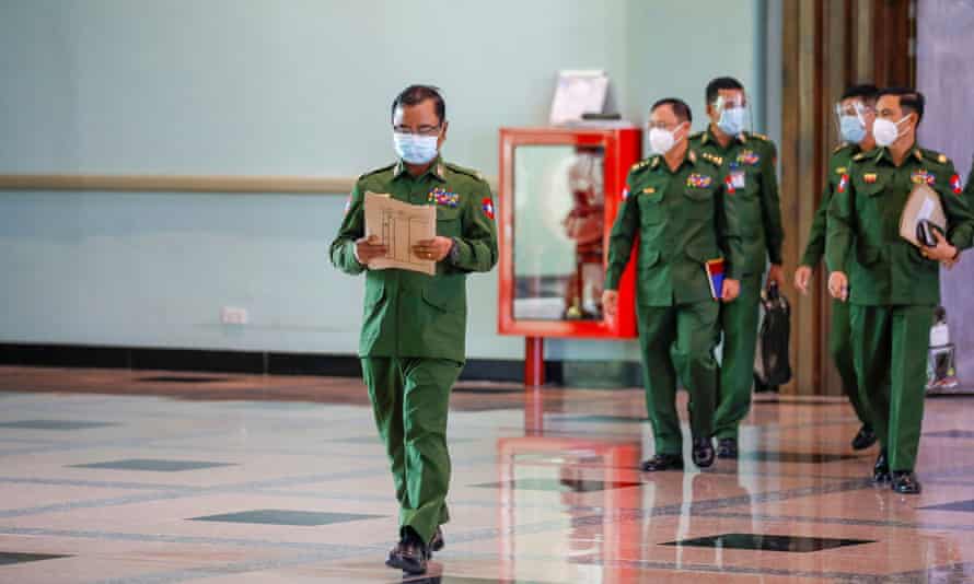 Myanmar Military Vows To Abide By Constitution Amid Coup Fears Myanmar The Guardian Myanmar Military Vows To Abide By Constitution Amid Coup Fears Myanmar The Guardian