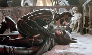 Michelle Pfeiffer and Michael Keaton in Tim Burton’s Batman Returns.