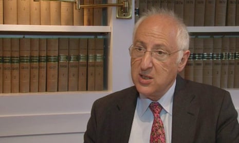 Lord Carlile, who has been appointed to lead an independent review of the controversial Prevent counter-terrorism programme.