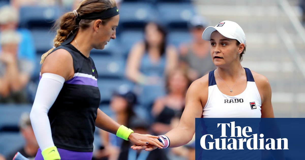 Ash Barty edges closer to back-to-back US Open doubles titles