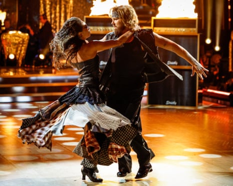 Katya Jones and John Nellis.