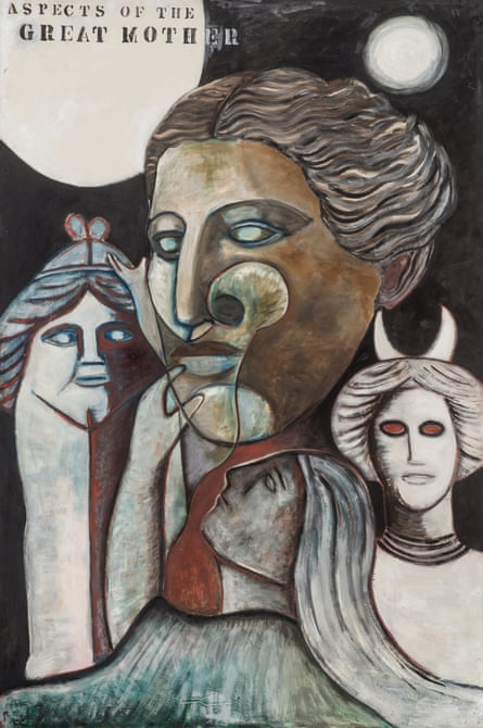 Aspects of the Great Mother 8 by Monica Sjöö, 1971. 