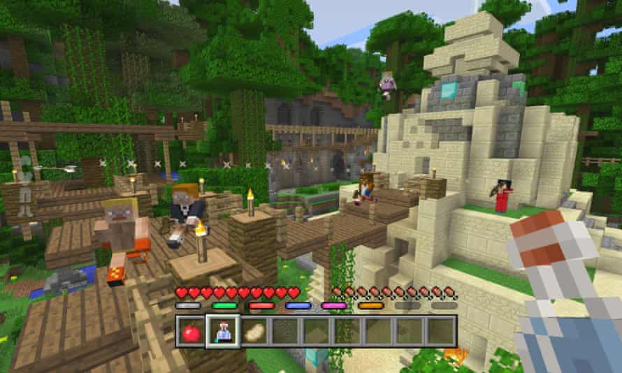Minecraft Mini Games Coming To Xbox Playstation And Wii U In June Minecraft The Guardian Minecraft Mini Games Coming To Xbox Playstation And Wii U In June Minecraft The Guardian