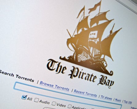 Life on the open seas … Swedish-based filesharing website The Pirate Bay.