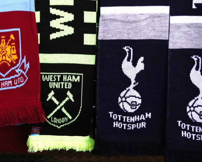 West Ham ban half-and-half scarves for London derby against Tottenham