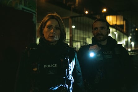 The affair might soon be over … Grace and Stevie in Blue Lights.