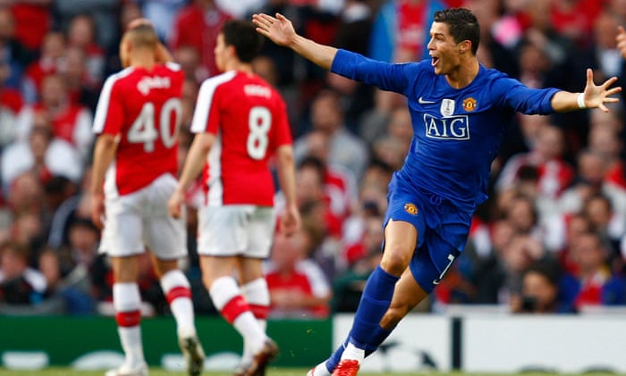 Cristiano Ronaldo Scores Double As Man United Beat Arsenal 3-2