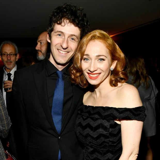 With her husband, Jack Dishel, 2019.