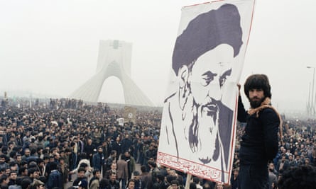 A protest against Shah Mohammad Reza Pahlavi in Tehran, 9 October 1978