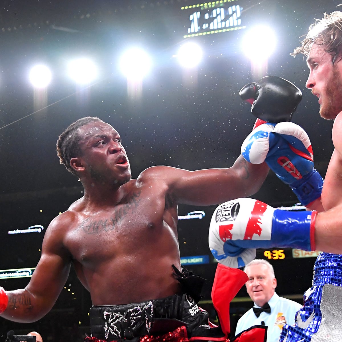 Youtuber Ksi Wins Boxing Rematch With Rival Logan Paul Sport