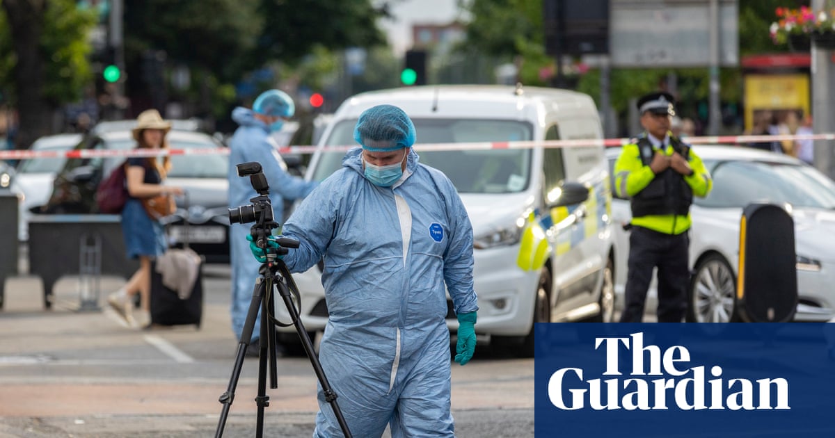 Man charged with attempted murder after car hit pedestrians in west London
