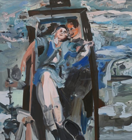 Untitled (Boating) by Cecily Brown.