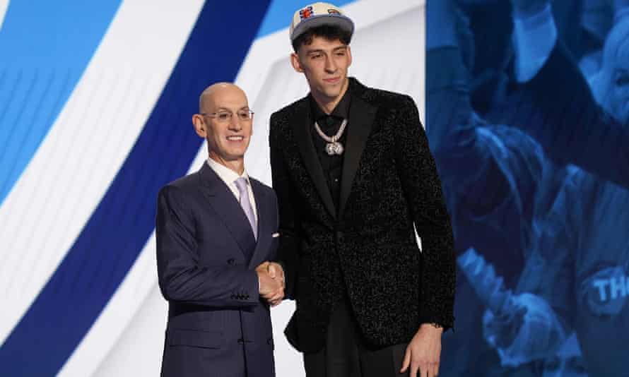 Chet Holmgren is heading to OKC after the Thunder picked him No 2