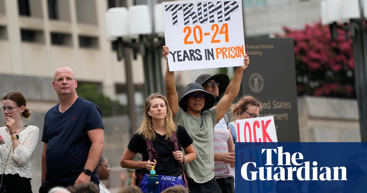 Trump and 18 codefendants to be booked in jail Donald Trump The Guardian