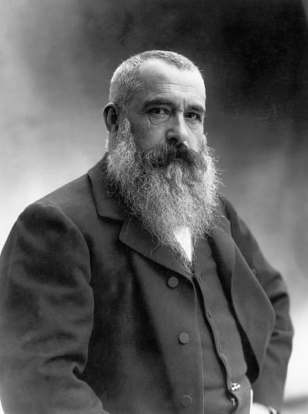 Nadar’s portrait of Claude Monet.